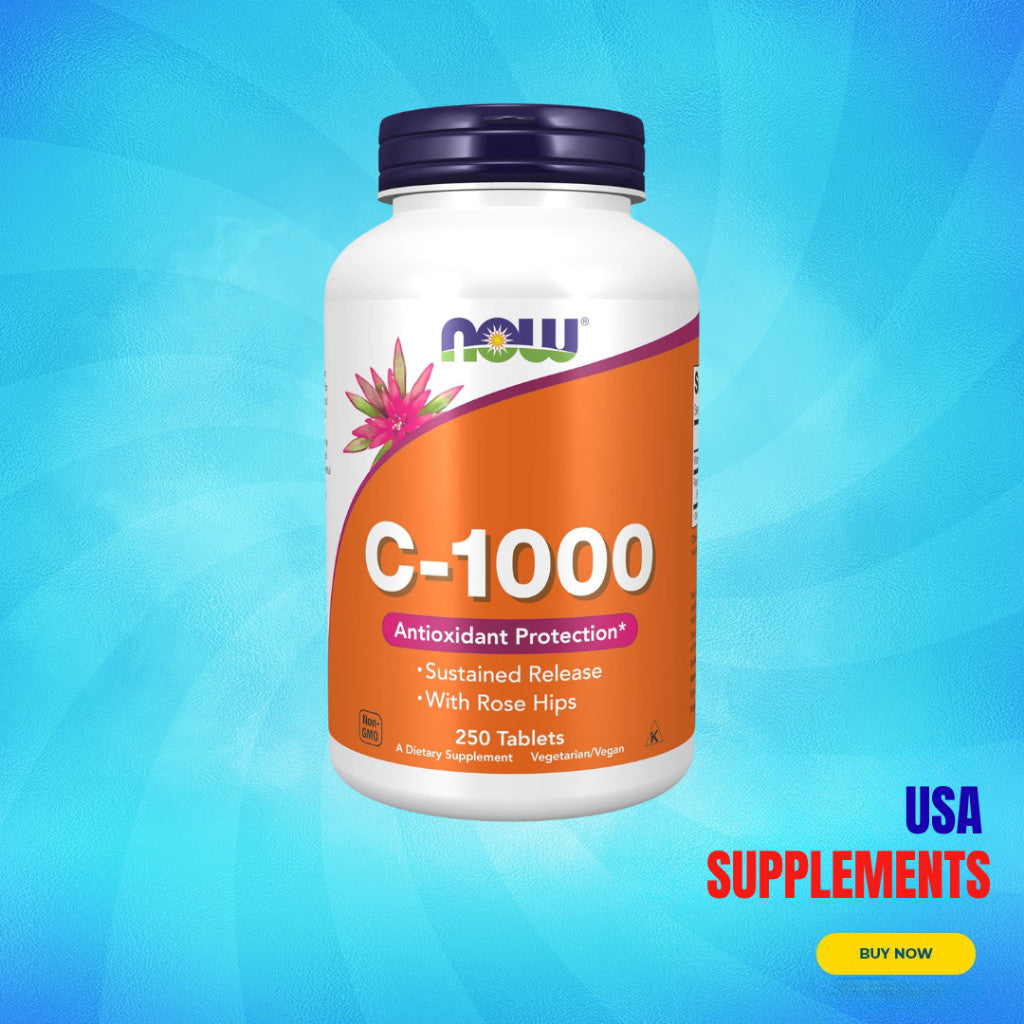 USA Supplements | NOW Foods, C-1000, 250 Tablets ( Antioxidant Protection )