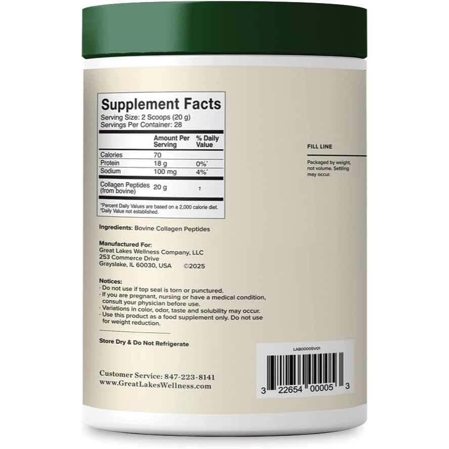 USA Supplements | Great Lakes Wellness, Collagen Peptides ( Bone, Joint & Cartilage )