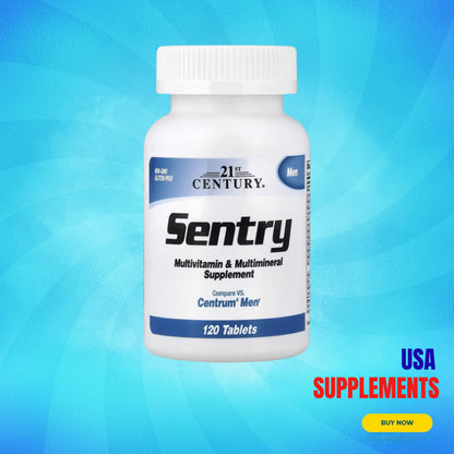 USA Supplements | 21st Century, Sentry Men ( Supports Immune System Health )
