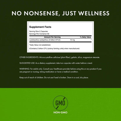 HealthilyYou | Swanson, Probiotic, 120 Capsules (1 Billion CFU per Capsule) Immune, Digestive Health
