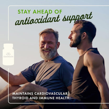 Healthily You | Swanson, Selenium, L-Selenomethionine 100 mcg Capsules, Provides Antioxidant Support