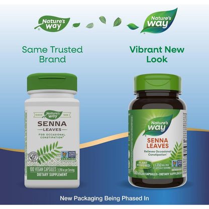 Nature's Way, Senna Leaves ( Supports Colon Cleansing & Relieves Occasional Constipation )