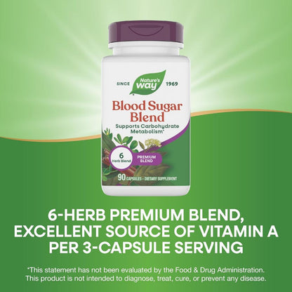 Nature's Way, Blood Sugar Support ( Supports Healthy Blood Sugar Levels & Antioxidant Protection )