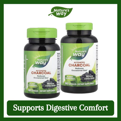 Nature's Way, Activated Charcoal ( Supports Digestive Comfort & Helps Neutralize Toxins )