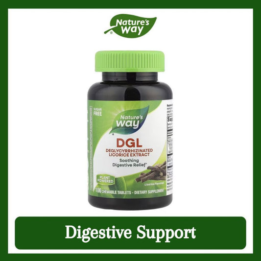 Nature's Way, DGL, Deglycyrrhizinated Licorice Extract ( Digestive Support )