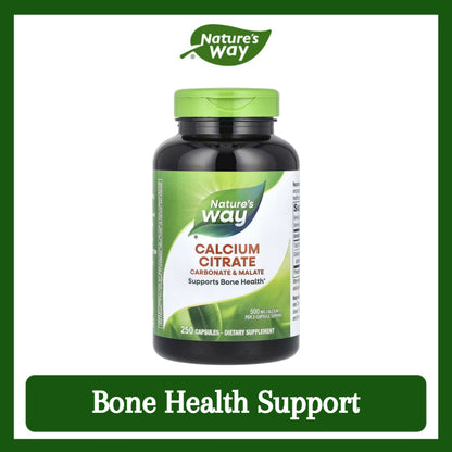 Nature's Way, Calcium Citrate ( Bone Health Support & Supports Healthy Teeth )