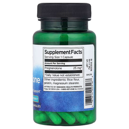 USA Supplements | Swanson, Pregnenolone ( Brain and Nervous System Support )
