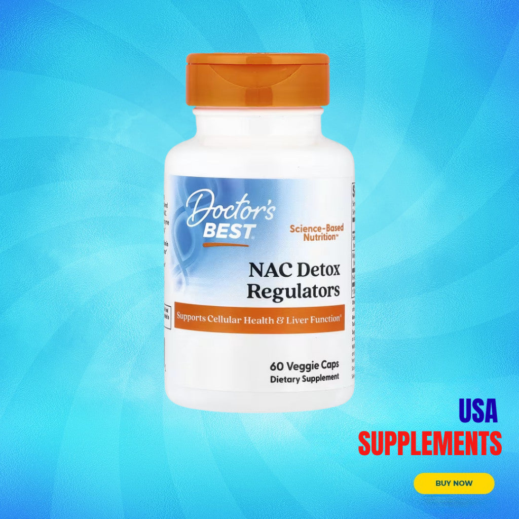 USA Supplements | Doctor's Best, NAC Detox Regulators ( Supports Antioxidant Defense )