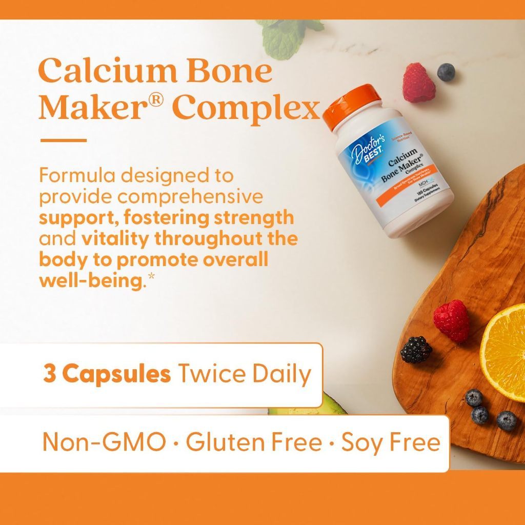 USA Supplements | Doctor's Best, Calcium Bone Maker® Complex ( Bone Strength & Density )