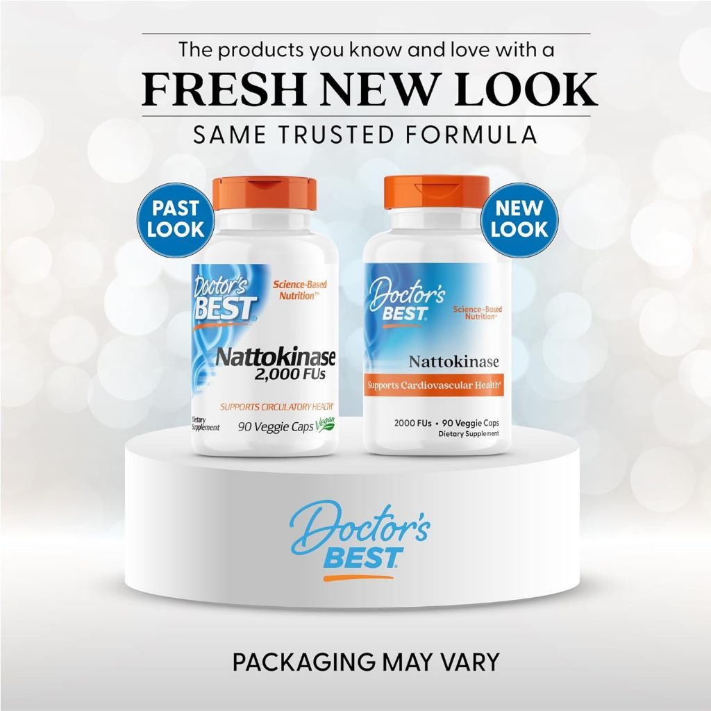 USA Supplements | Doctor's Best, Nattokinase ( Cardiovascular & Circulation Support )
