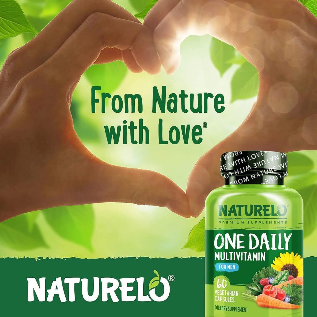 USA Supplements | NATURELO, One Daily Multivitamin for Men ( Support Energy & iImune )