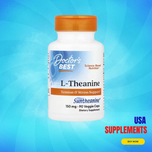 USA Supplements | Doctor's Best, L-Theanine ( Promotes Calm Relaxation )