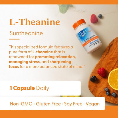 USA Supplements | Doctor's Best, L-Theanine ( Promotes Calm Relaxation )