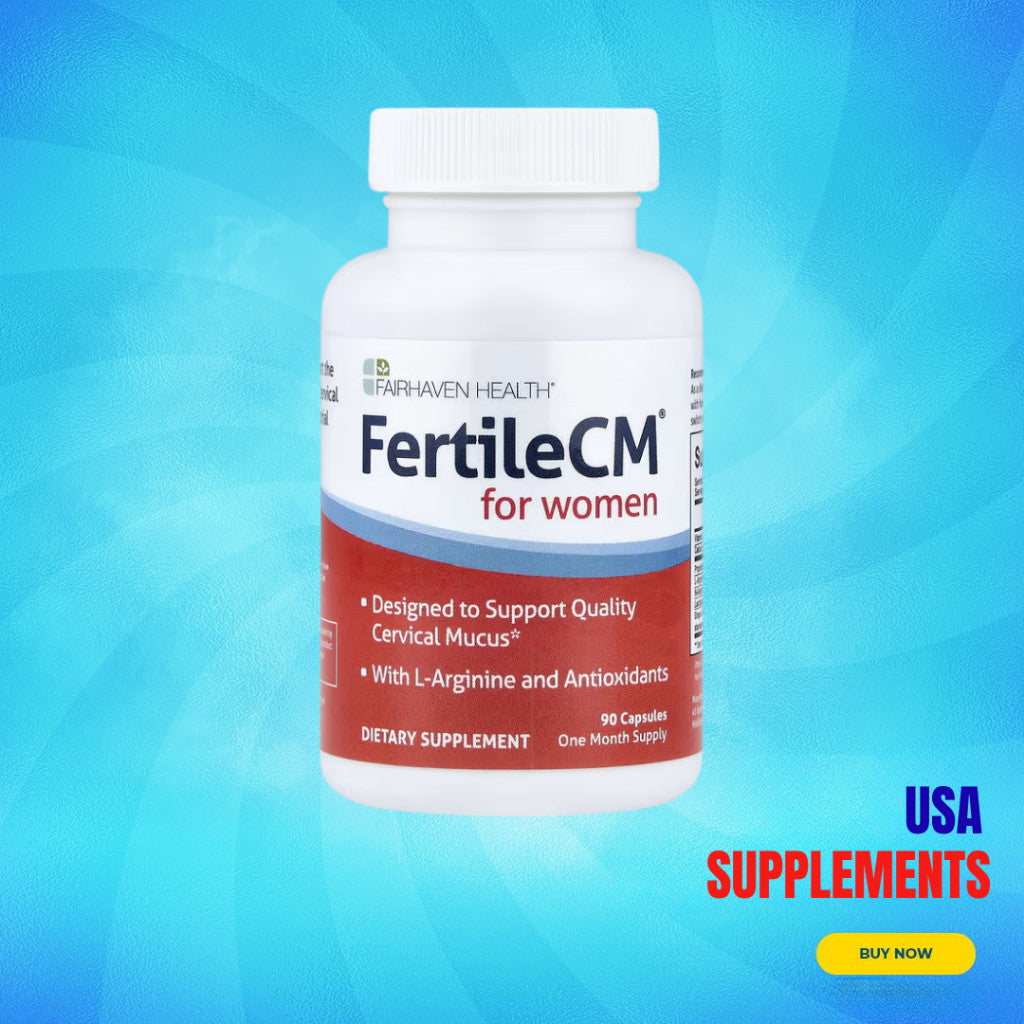USA Supplements | Fairhaven Health, FertileCM® for Women ( Supports Fertility Health )