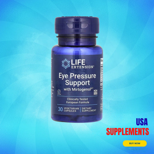 USA Supplements | Life Extension, Eye Pressure Support w/ Mirtogenol Caps ( Supports Healthy Eye )