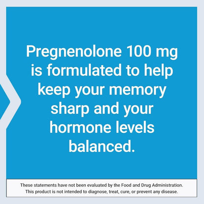 USA Supplements | Life Extension, Pregnenolone, 100 mg, 100 Capsules ( Cognitive Function )