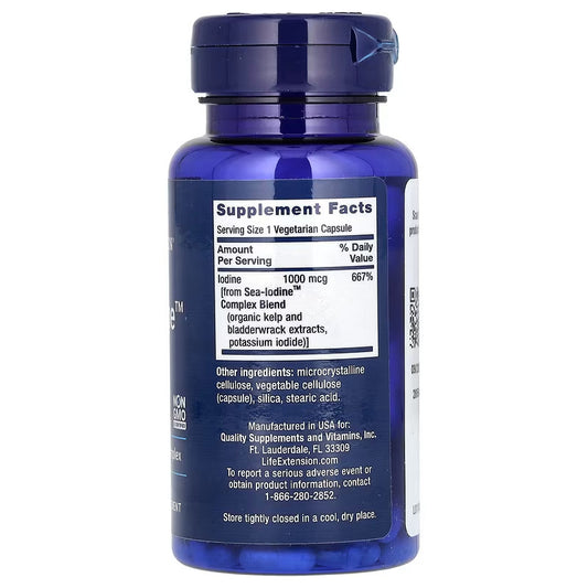 USA Supplements | Life Extension, Sea-Iodine ( Supports Healthy Thyroid Function )