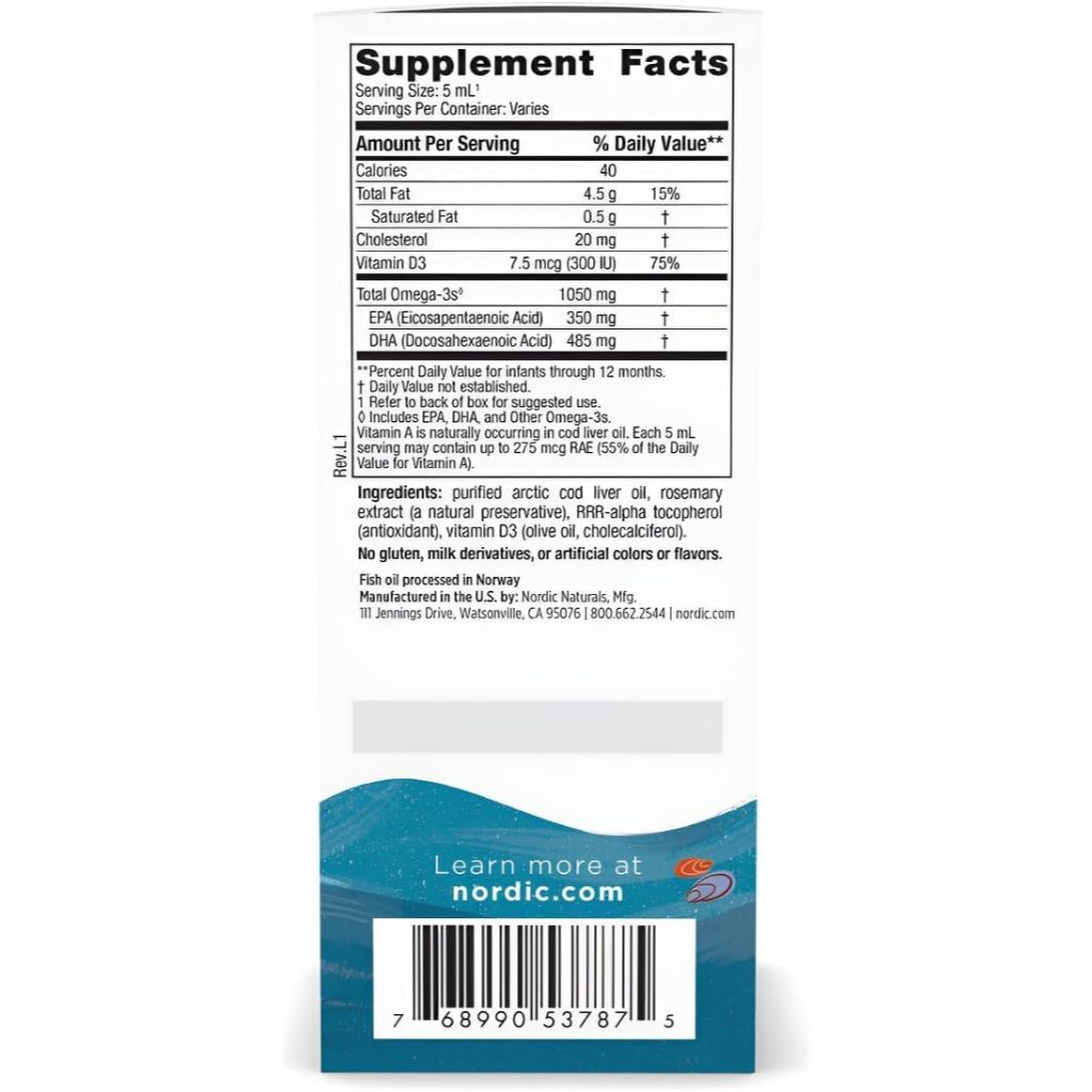 USA Supplements | Nordic Naturals, Baby's DHA ( Brain Development Support )