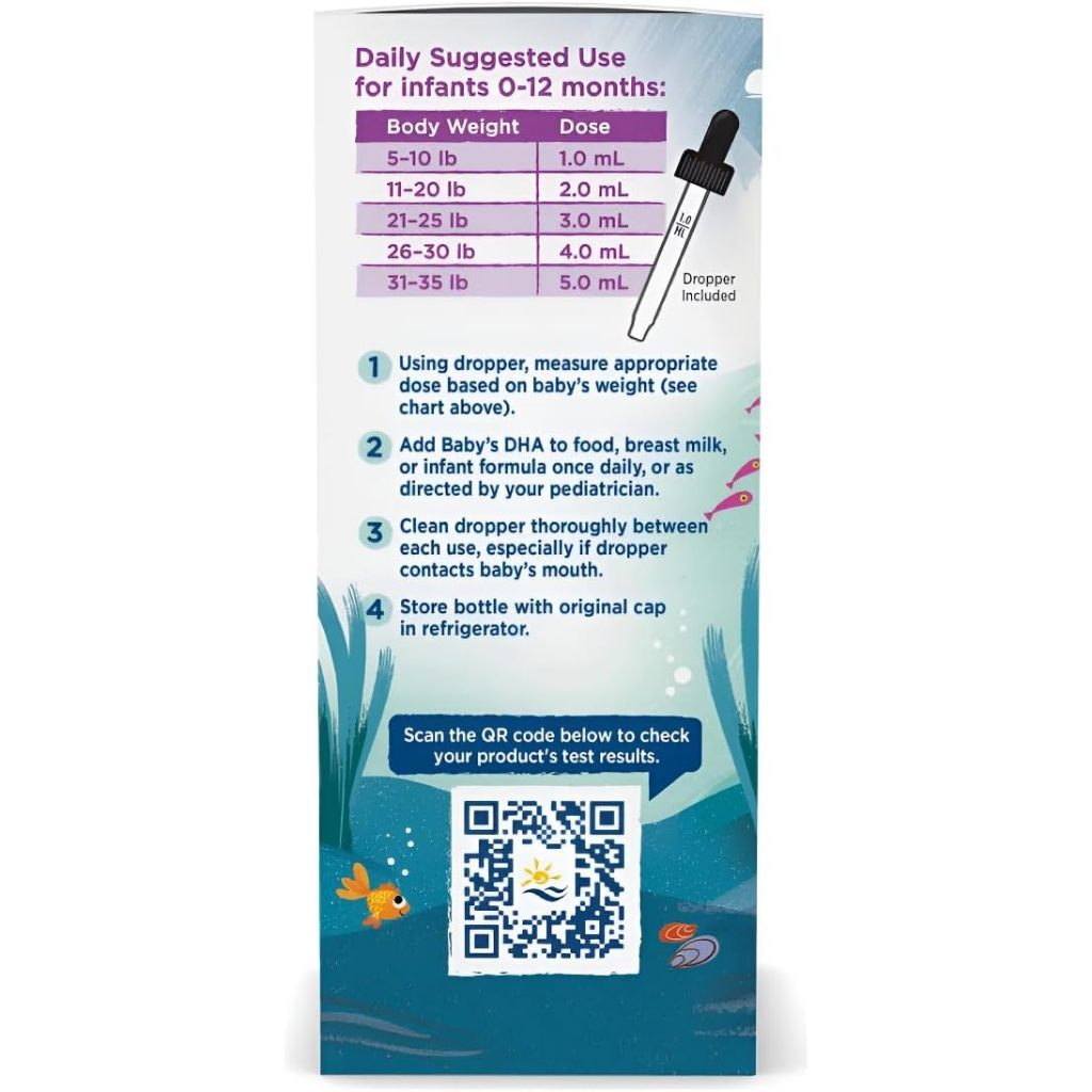 USA Supplements | Nordic Naturals, Baby's DHA ( Brain Development Support )