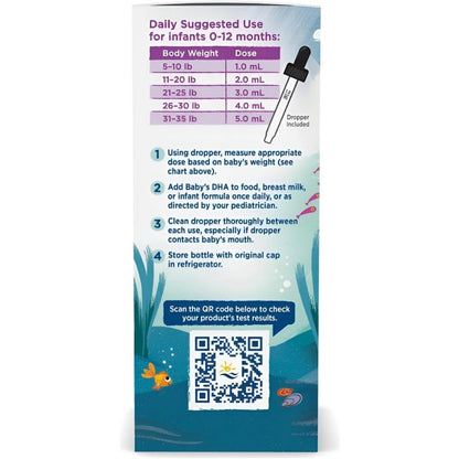 USA Supplements | Nordic Naturals, Baby's DHA ( Brain Development Support )