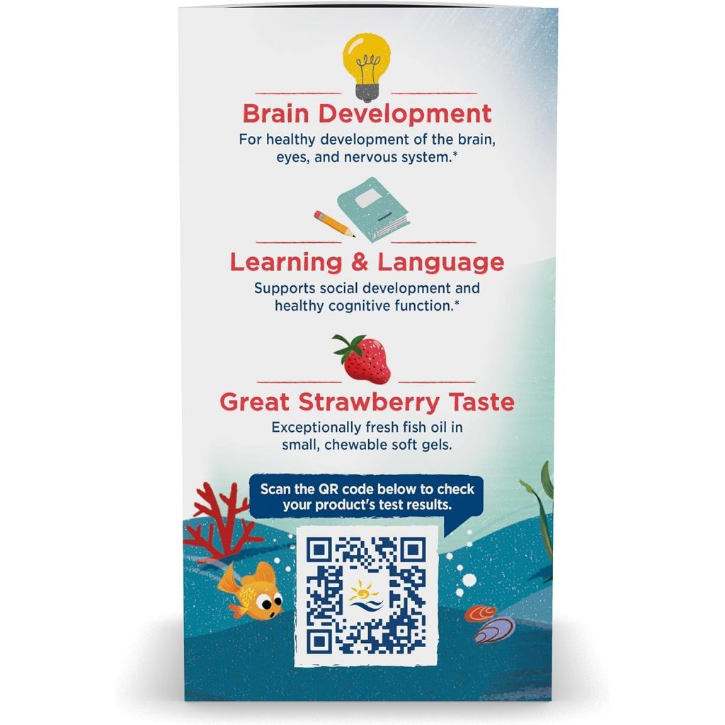 USA Supplements | Nordic Naturals, Children's DHA, Strawberry ( Supports Brain Development )
