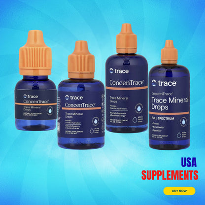 USA Supplements | Trace, ConcenTrace®, Trace Mineral Drops ( MInerals Supplements )