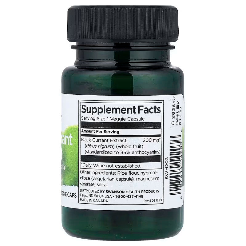 USA Supplements | Swanson, Black Currant Extract ( Eye Health Support )