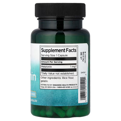 USA Supplements | Swanson Melatonin ( Sleep Support & Calm Relaxation Before Bed )