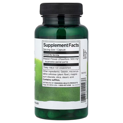 USA Supplements | Swanson, Full Spectrum® Passion Flower ( Stress Support )