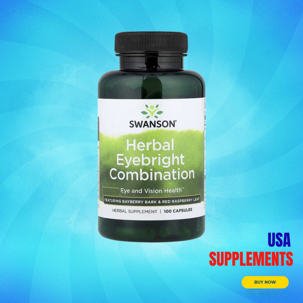 USA Supplements | Swanson, Herbal Eyebright Combination Capsules ( Eye and Vision Health )