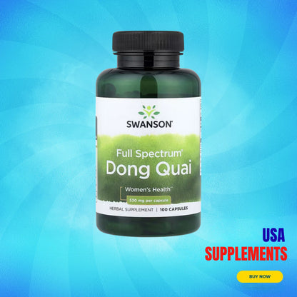 USA Supplements | Swanson, Full Spectrum® Dong Quai ( Women's Health )