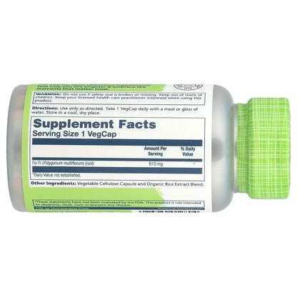 USA Supplements | Solaray, True Herbs, Fo-Ti He-Shou-Wu ( Hair Health )
