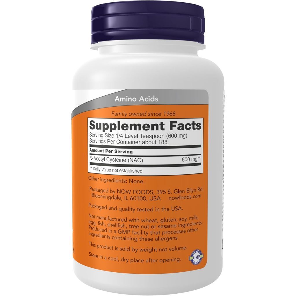 USA Supplements | NOW Foods, NAC Pure Powder, 4 oz ( Immune System Function )