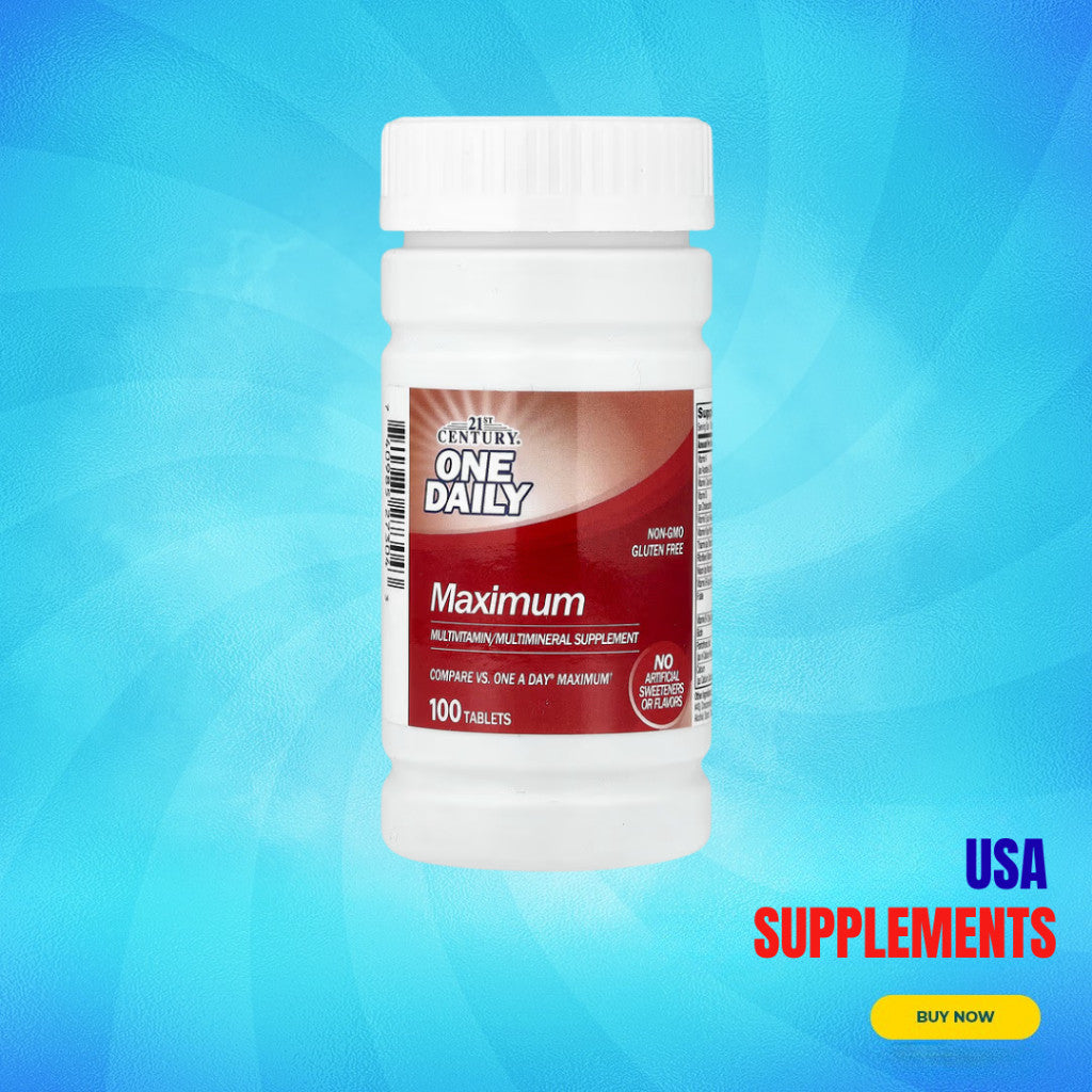 USA Supplements | 21st Century, One Daily, Maximum ( Supports Immune System Health )