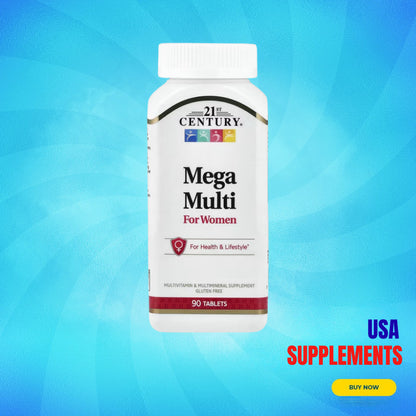 USA Supplements | 21st Century, Mega Multi ( Supports Immune System Health )