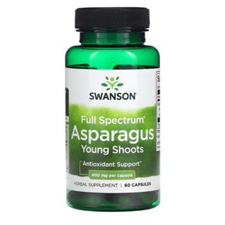 HealthilyYou | Swanson, Full Spectrum Asparagus Young Shoots, 400 mg, 60Capsules Antioxidant Support