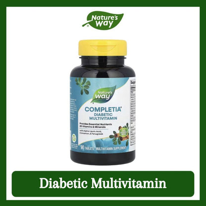 Nature's Way, Completia ( Supports Immune Health & Diabetic Multivitamin )