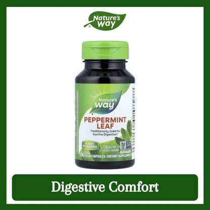 Nature's Way, Peppermint Leaf ( Traditionally Used To Soothe Digestion )