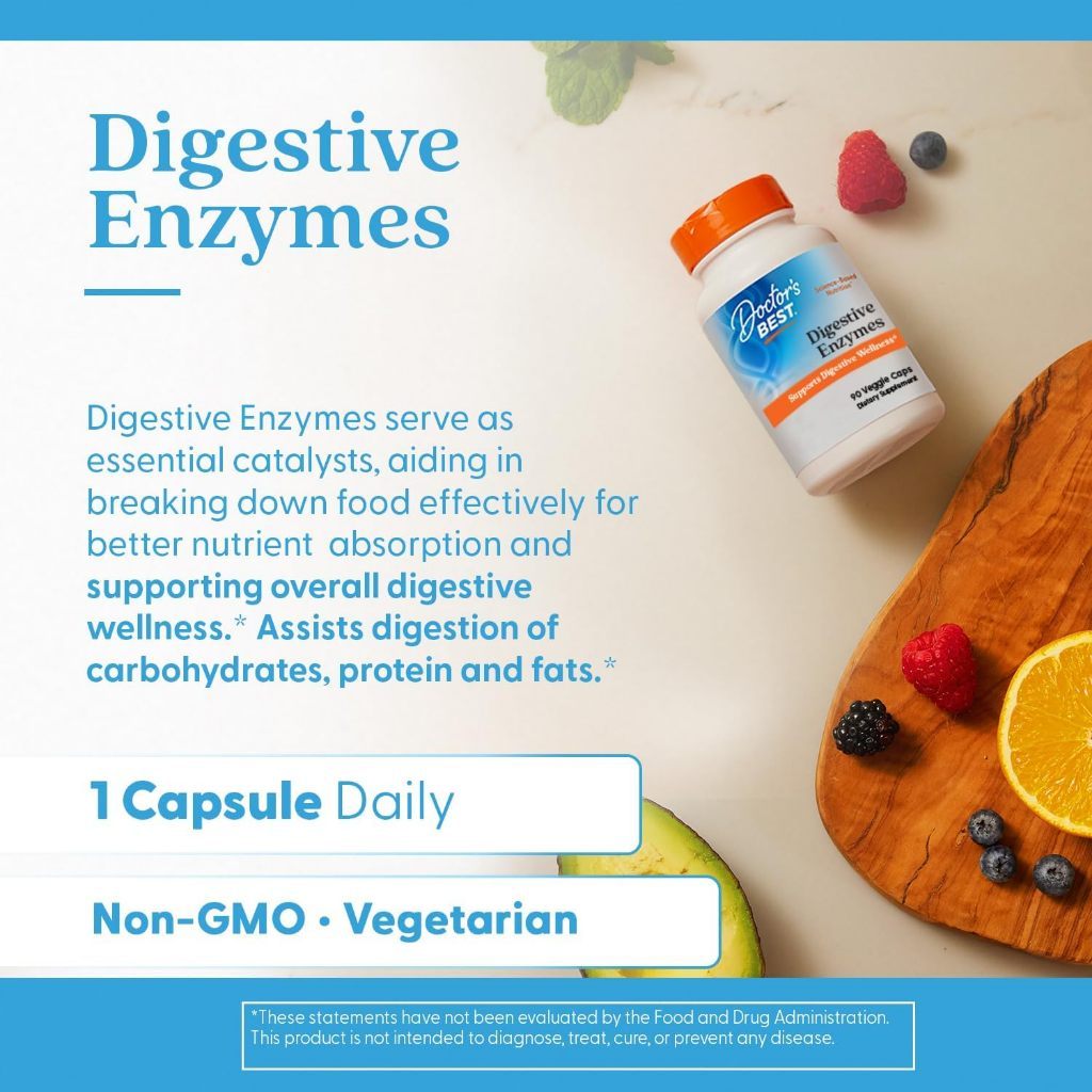 USA Supplements | Doctor's Best, Digestive Enzymes ( Improved Digestion )
