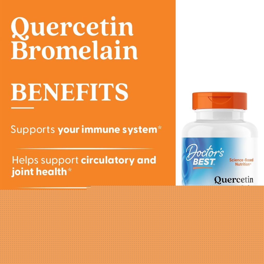 USA Supplements | Doctor's Best, Quercetin Bromelain ( Immune System Support )