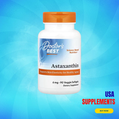 USA Supplements | Doctor's Best, Astaxanthin ( Powerful Antioxidant Protection )