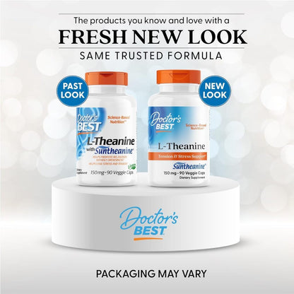 USA Supplements | Doctor's Best, L-Theanine ( Promotes Calm Relaxation )