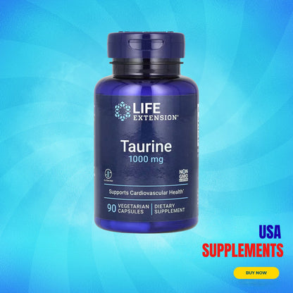 USA Supplements | Life Extension, Taurine, 1,000 mg ( Heart & Cardiovascular Support )