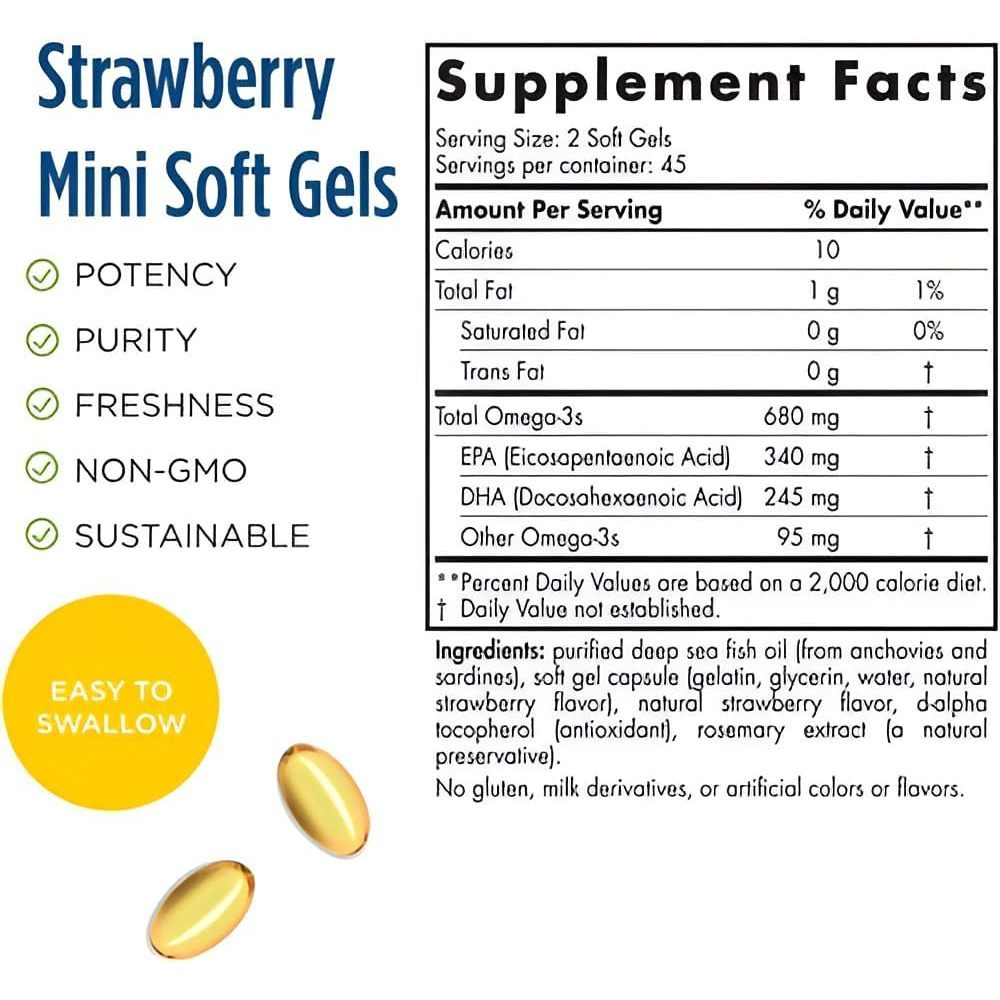 USA Supplements | Nordic Naturals, Ultimate Omega® Junior ( Supports Brain Development )