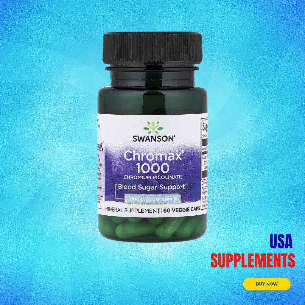 USA Supplements | Swanson, Chromax® 1000 ( Blood Sugar Support )