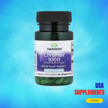 USA Supplements | Swanson, Chromax® 1000 ( Blood Sugar Support )