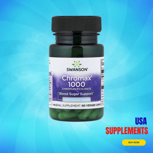 USA Supplements | Swanson, Chromax® 1000 ( Blood Sugar Support )