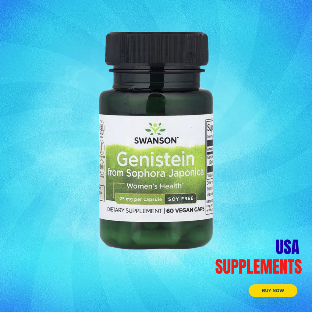 USA Supplements | Swanson, Genistein from Sophora Japonica ( Hormonal Balance )