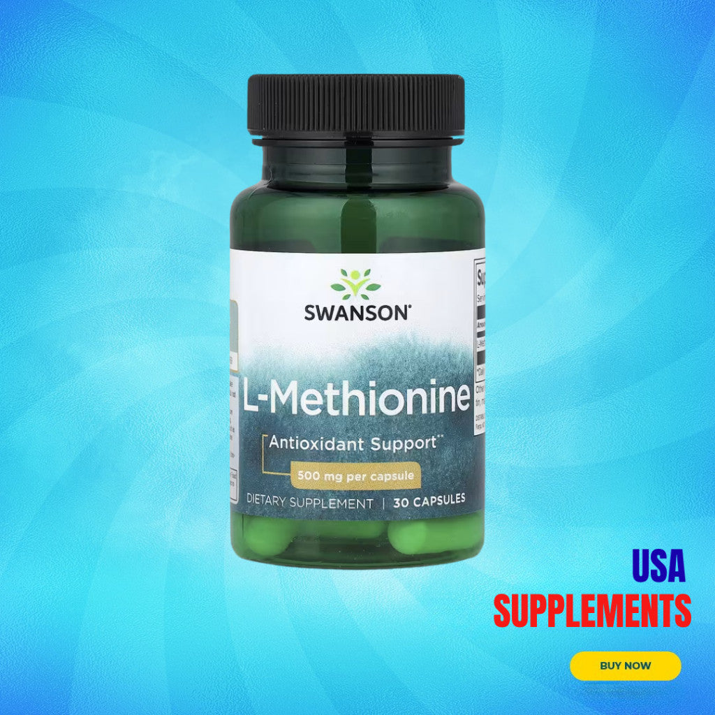 USA Supplements | Swanson, L-Methionine ( Amino Acid & Nutrient Support )