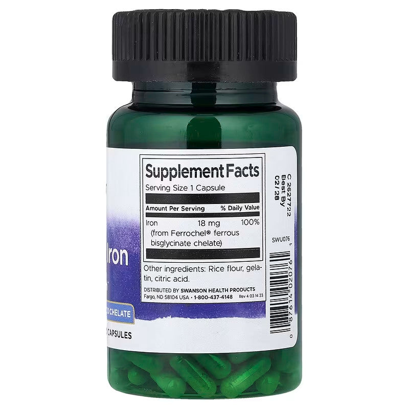 USA Supplements | Swanson, Albion®, Ferrochel® Iron ( Cellular Health )